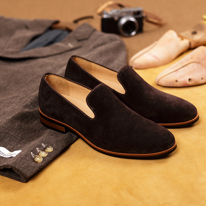 Spring And Summer New Suede Business Casual Shoes