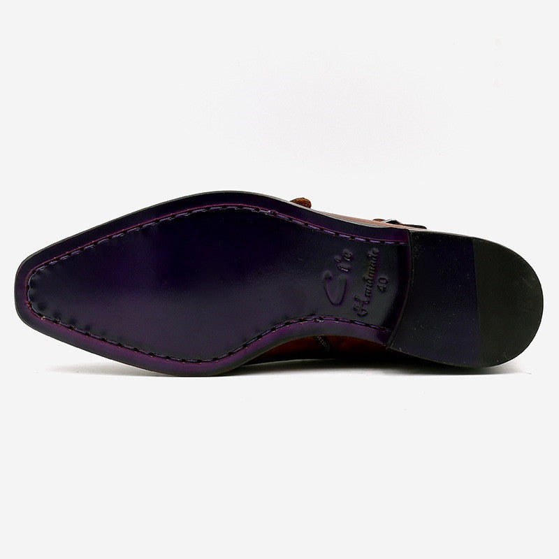 Men's Handmade Leather Breathable Casual Shoes