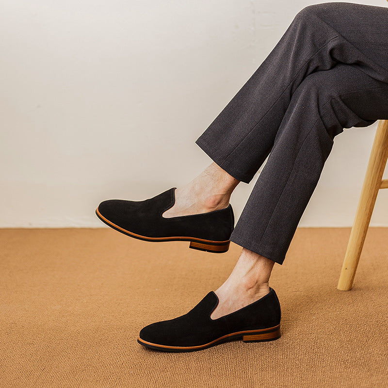 Spring And Summer New Suede Business Casual Shoes